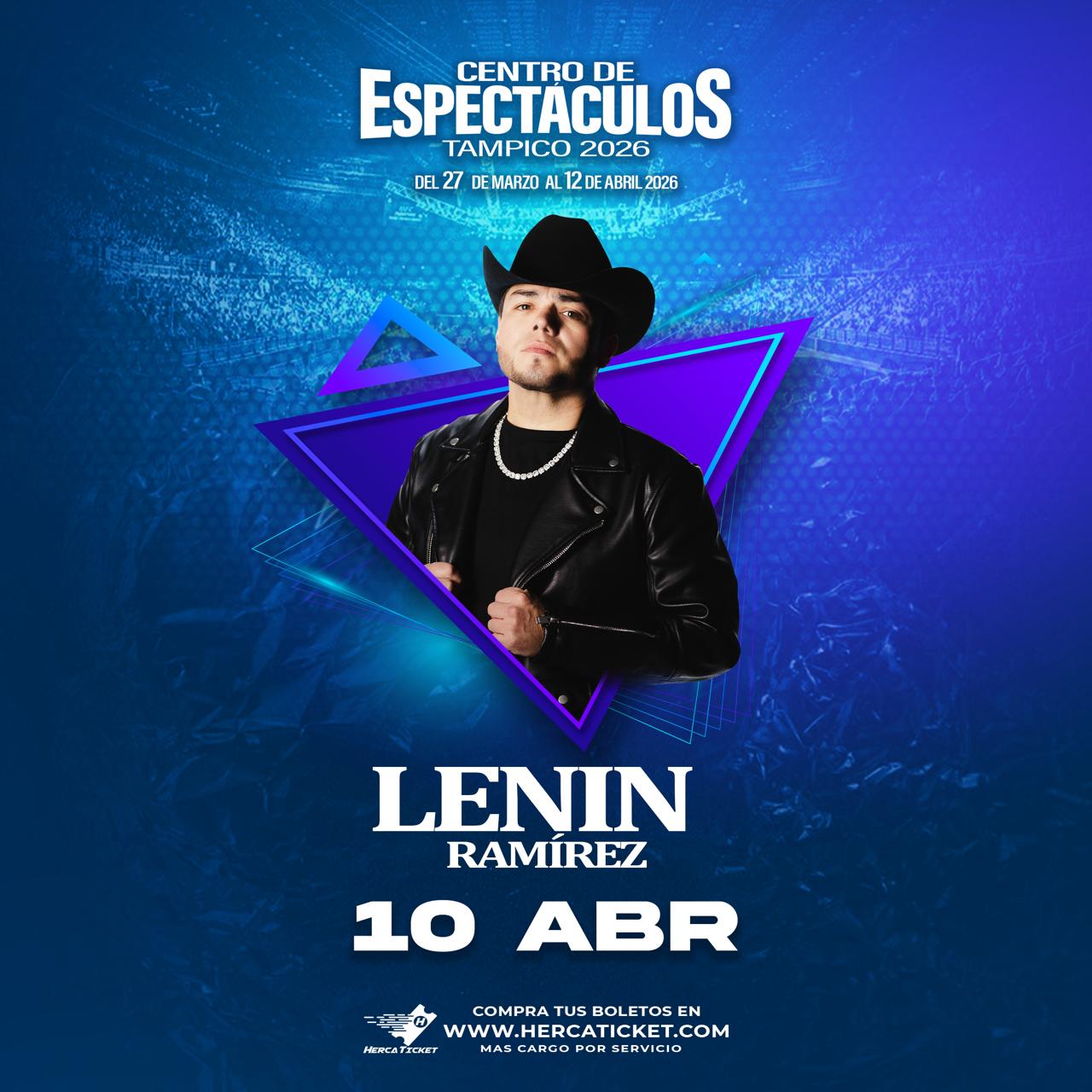 Lenin Ramírez en Centro de Espectáculos Tampico 2026