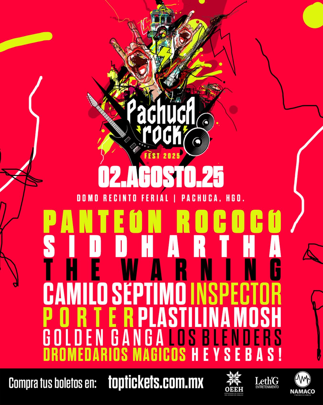 Cartel Pachuca Rock Fest 2025