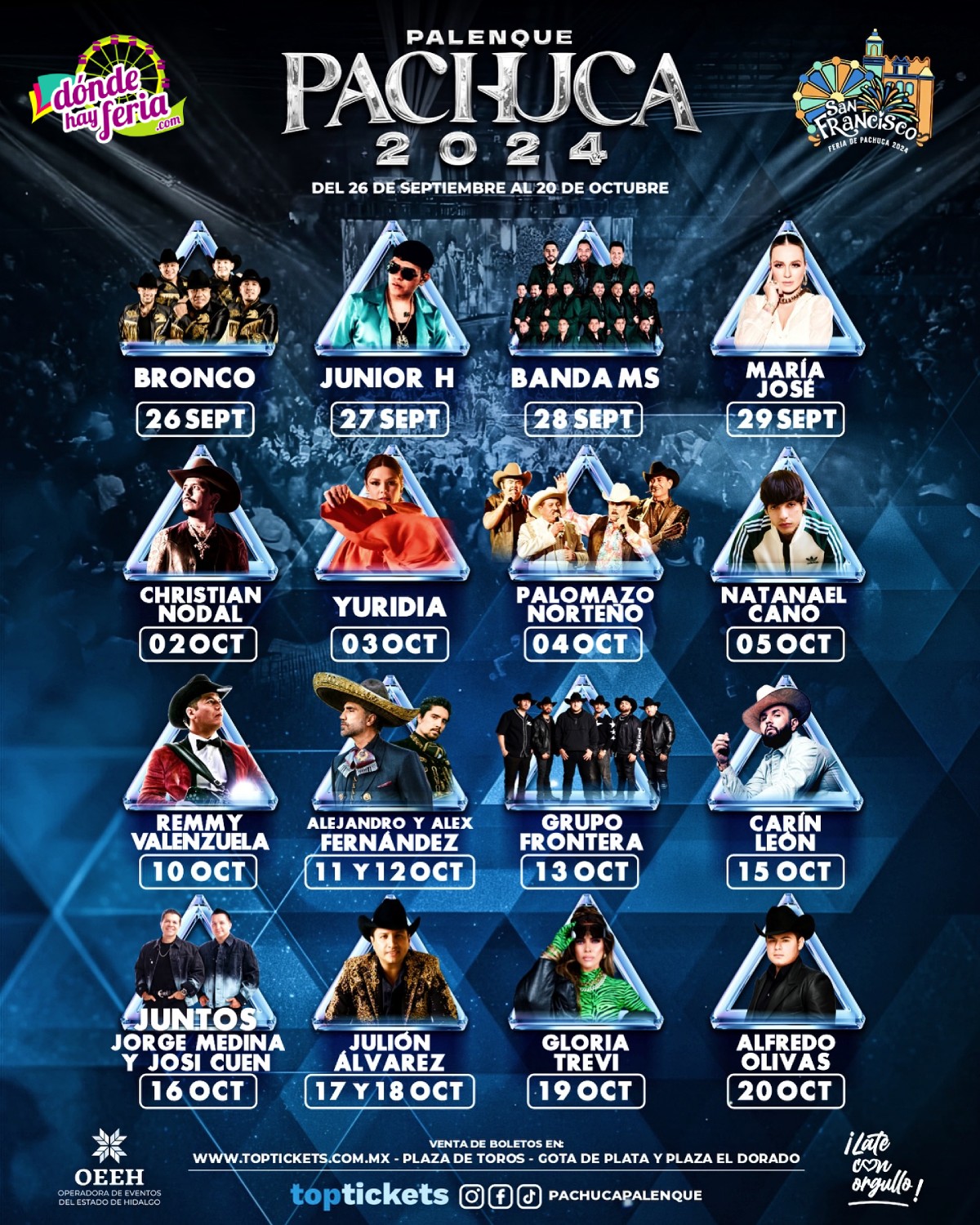 Palenque - Feria de Pachuca 2024