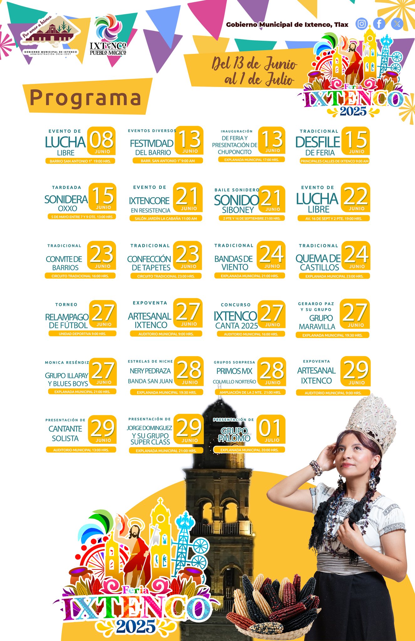 Programa Feria Ixtenco 2025