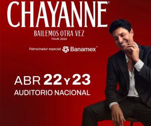 Chayanne en el Auditorio Nacional 2026