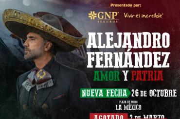 Alejandro Fernández en la Plaza México, CDMX, Octubre 2024