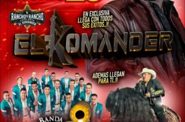El Komander en Banderilla, Veracruz, Junio 2025