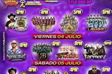Fiestas Patronales Condémbaro 2025