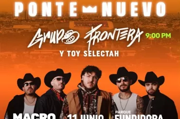 Grupo Frontera en el Macro Fest Parque Fundidora