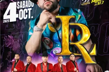 Luis R Conríquez en el Rodeo Texcoco, Octubre 2025