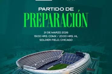 México vs Bélgica 2026 en el Soldier Field