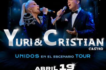 Yuri y Cristian Castro: Unidos Tour 2024 en el Auditorio Citibanamex, abril 2024