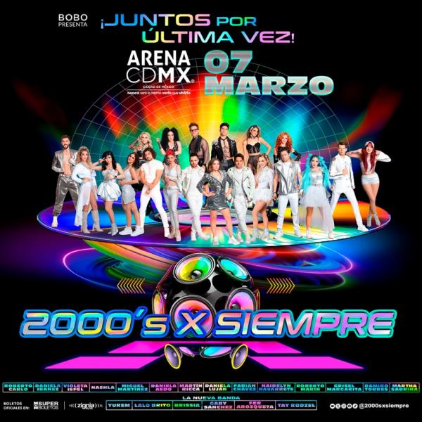 2000's X Siempre en la Arena CDMX, Marzo 2024