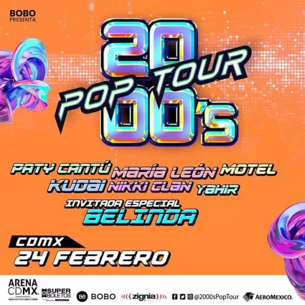 2000's Pop Tour en la Arena CDMX, Febrero 2023 2000's Pop Tour en la Arena CDMX, Febrero 2023