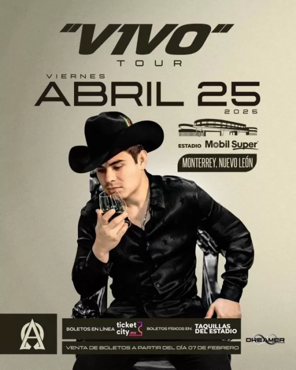 Alfredo Olivas en el Estadio Mobil Super, Monterrey, Abril 2025