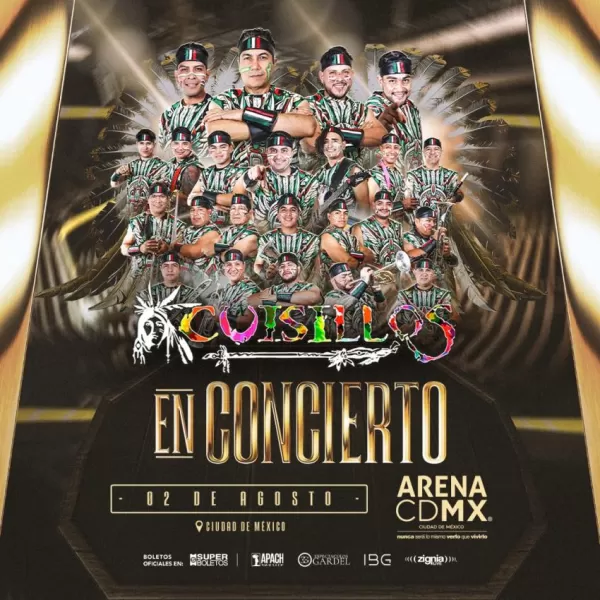 Banda Cuisillos en la Arena CDMX, Agosto 2025