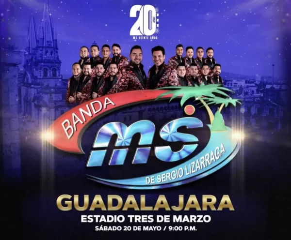 Banda MS en el Estadio 3 de Marzo, Guadalajara, Jalisco, Mayo 2023 Banda MS en el Estadio 3 de Marzo, Guadalajara, Jalisco, Mayo 2023