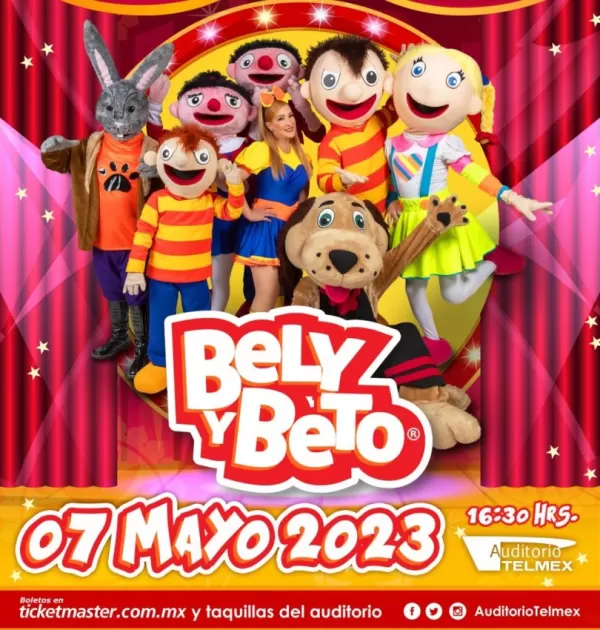 Bely y Beto en el Auditorio Telmex de Guadalajara, Mayo 2023 Bely y Beto en el Auditorio Telmex de Guadalajara, Mayo 2023