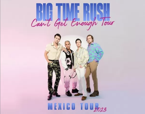 Big Time Rush en el Palacio de los Deportes, CDMX, Agosto 2023 Big Time Rush en el Palacio de los Deportes, CDMX, Agosto 2023