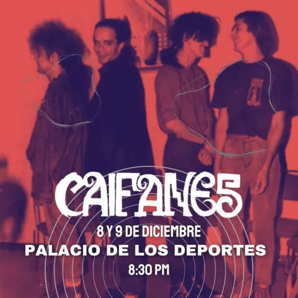 Caifanes en el Palacio de los Deportes, CDMX, Diciembre 2023