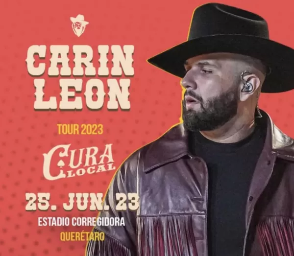 Carin León en el Estadio Corregidora de Querétaro, Junio 2023