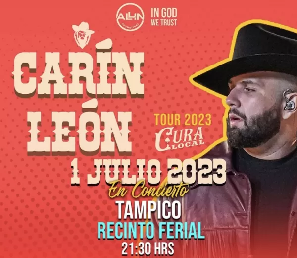 Carin León en Tampico, Tamaulipas, Julio 2023 Carin León en Tampico, Tamaulipas, Julio 2023