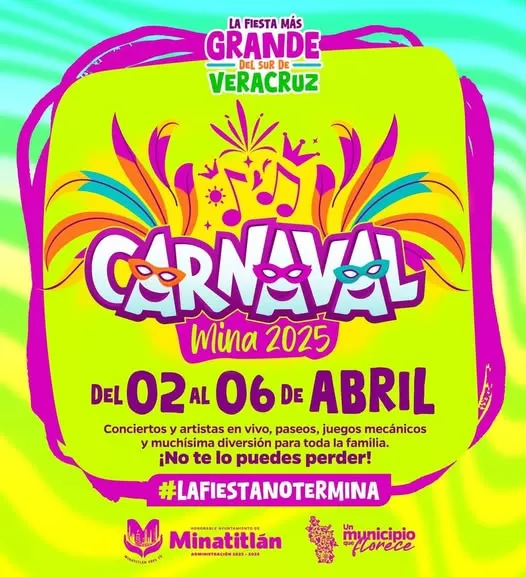 Carnaval Minatitlán 2025