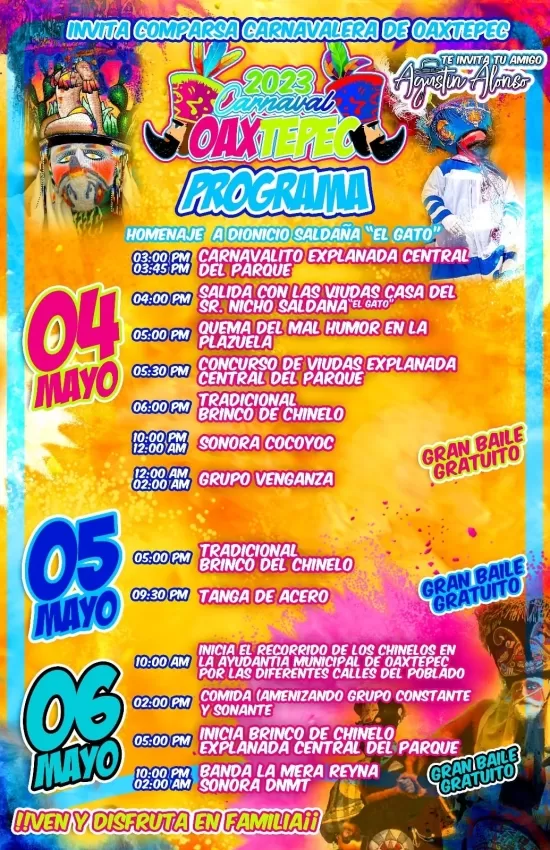 Carnaval Oaxtepec 2023 Carnaval Oaxtepec 2023