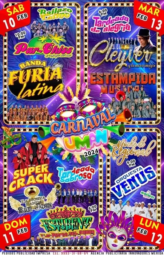 Carnaval Umán Yucatán 2024