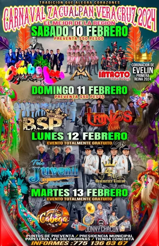 Carnaval Zacualpan 2024