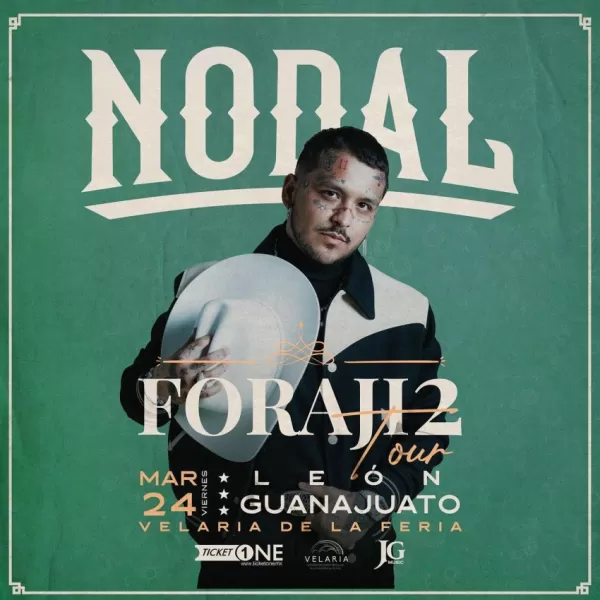 Christian Nodal en León, Guanajuato, Marzo 2023