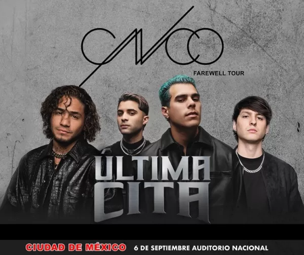 CNCO en el Auditorio Nacional, CDMX, Septiembre 2023 CNCO en el Auditorio Nacional, CDMX, Septiembre 2023