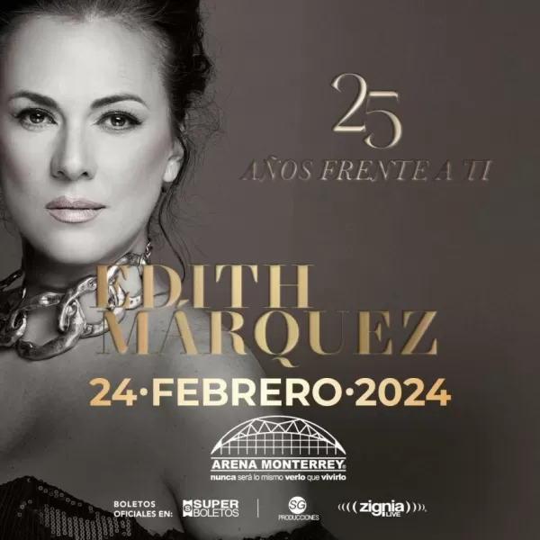 Edith Márquez en la Arena Monterrey, Febrero 2024