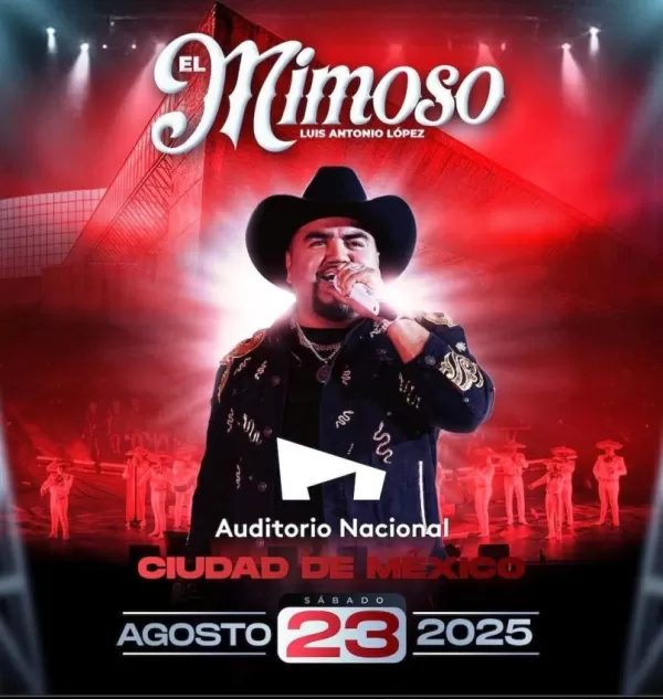 El Mimoso en el Auditorio Nacional, Agosto 2025