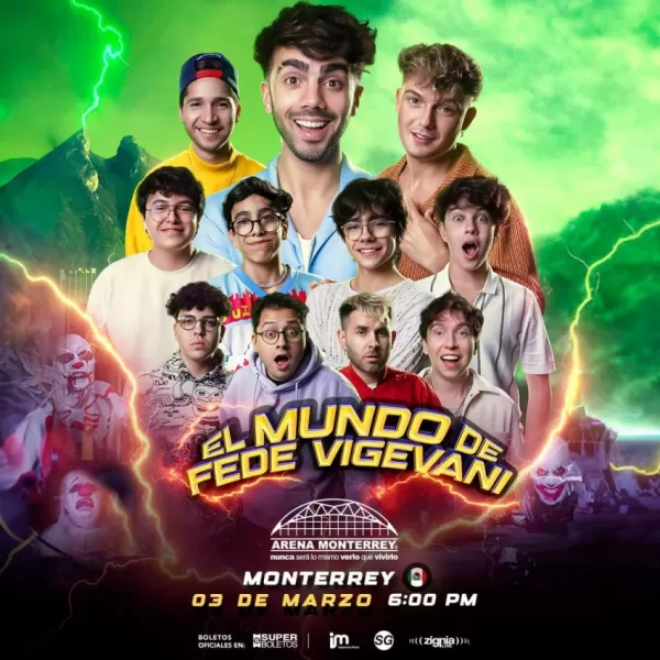 El Mundo de Fede Vigevani en la Arena Monterrey, Marzo 2024