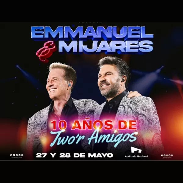 Emmanuel y Mijares en el Auditorio Nacional, Mayo 2023 Emmanuel y Mijares en el Auditorio Nacional, Mayo 2023
