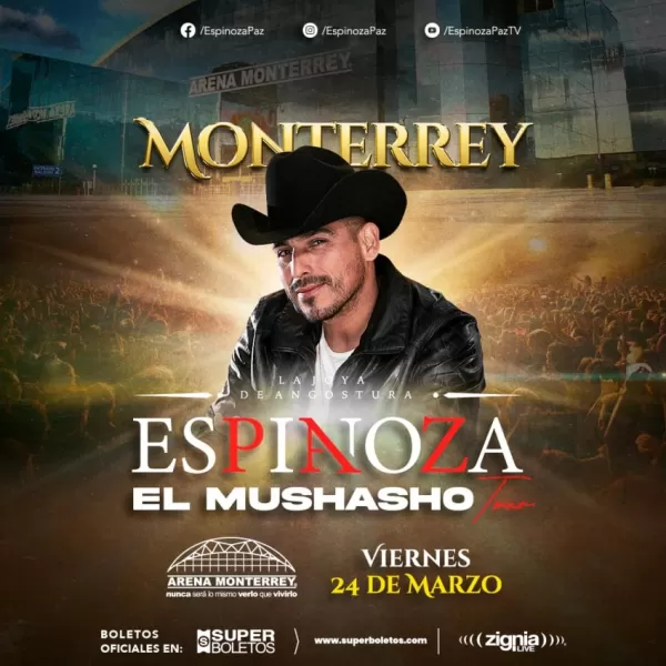 Espinoza Paz en la Arena Monterrey, Febrero 2023 Espinoza Paz en la Arena Monterrey, Febrero 2023