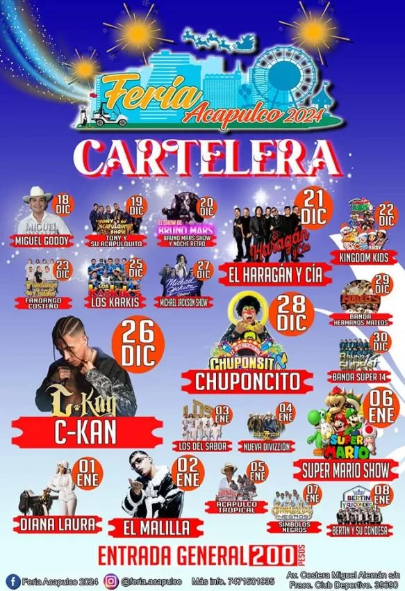 Feria Acapulco 2024-2025