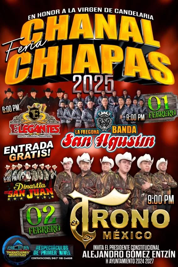 Feria Chanal Chiapas 2025