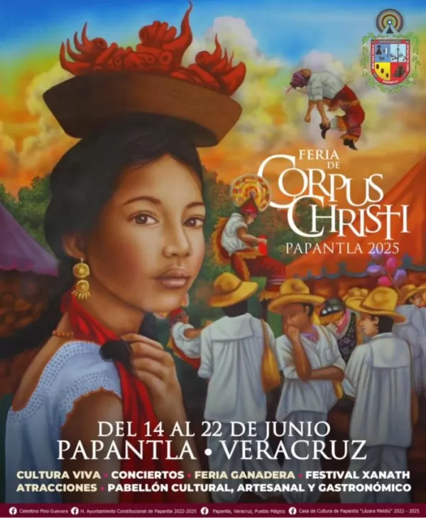 Feria de Corpus Christi Papantla 2025