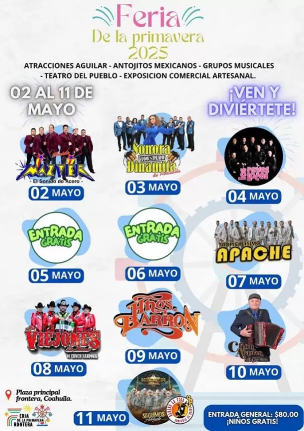 Feria de la Primavera Frontera 2025