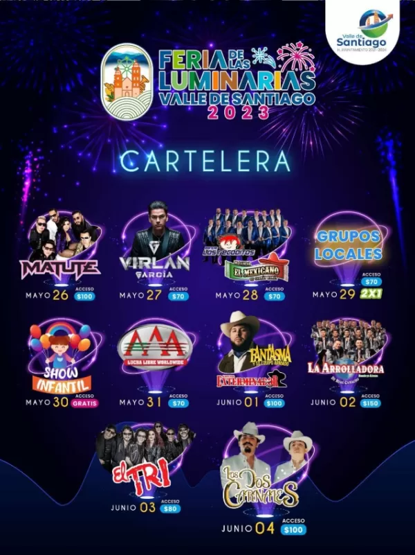 Feria de las Luminarias Valle de Santiago 2023