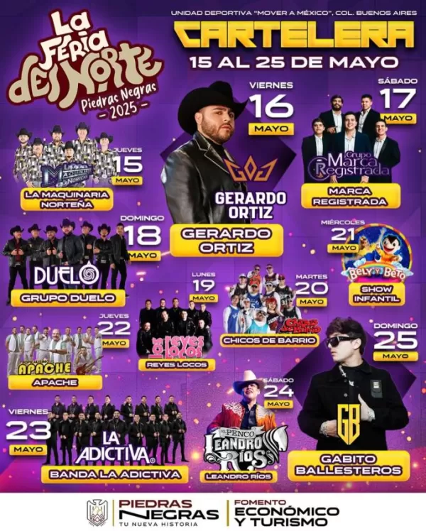 Feria del Norte Piedras Negras 2025