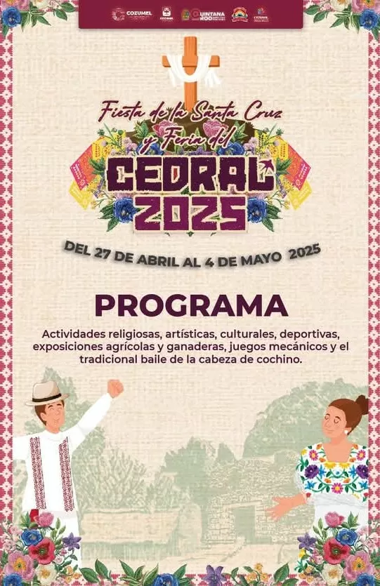 Feria El Cedral Cozumel 2025