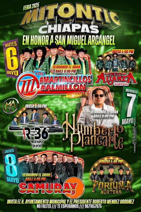 Feria Mitontic Chiapas 2025