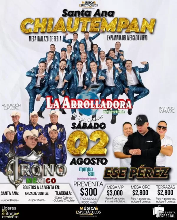 Feria Nacional del Sarape Chiautempan 2025