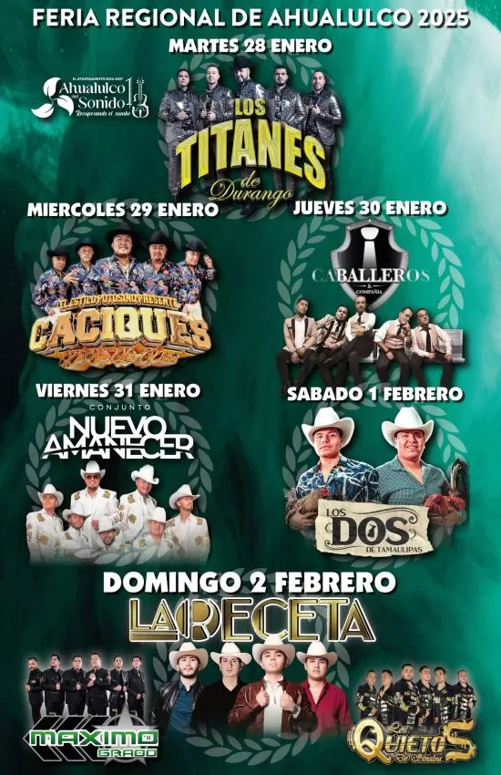 Feria Patronal Ahualulco 2025