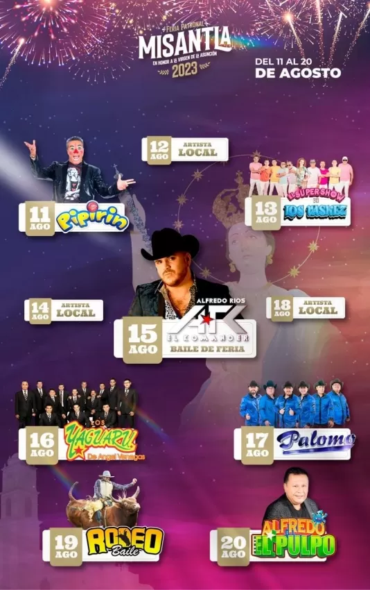Feria Patronal Misantla 2023