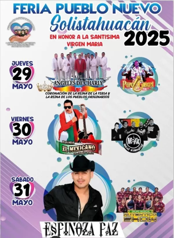 Feria Pueblo Nuevo Solistahuacán 2025