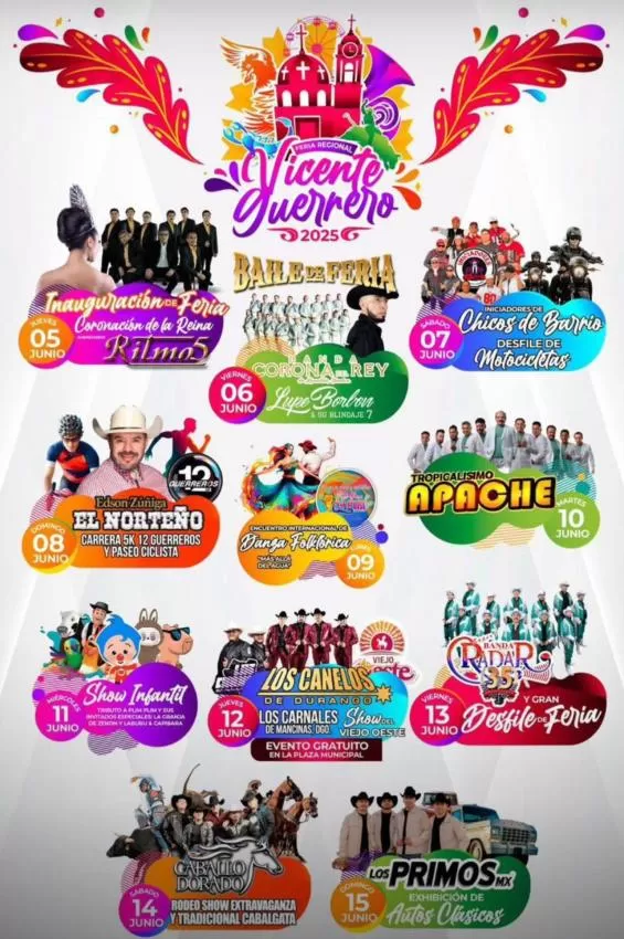 Feria Regional Vicente Guerrero 2025