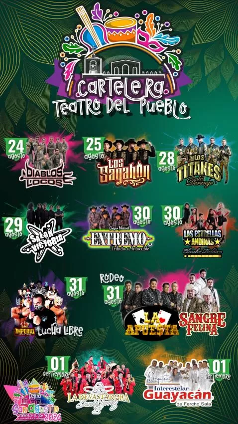Feria San Agustín Atotonilco El Grande 2024