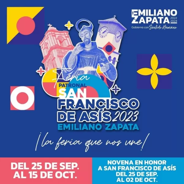 Feria San Francisco de Asís, Emiliano Zapata 2023