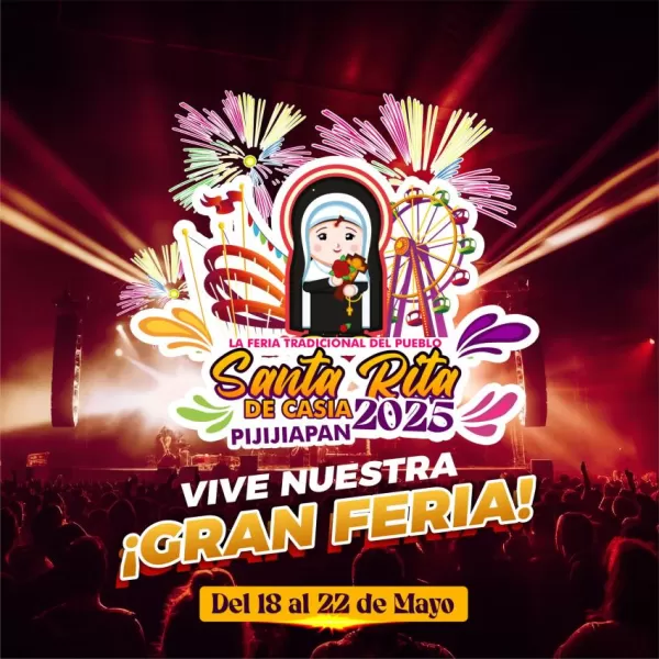 Feria Santa Rita de Casia Pijijiapan 2025