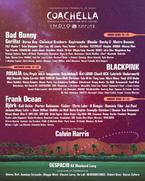 Festival Coachella 2023 Festival Coachella 2023
